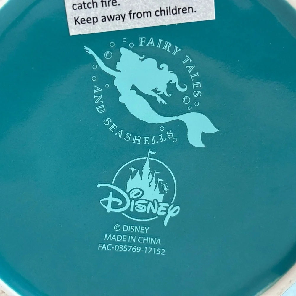 Disney Fairy Tales And Seashells The Little Mermaid Votive Candle Holder‎